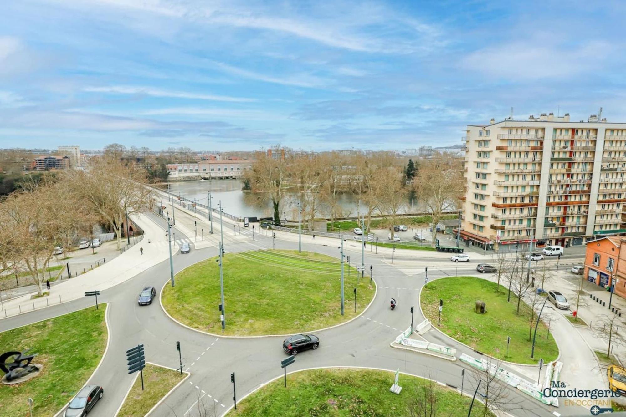 Ferienwohnung Fac 6 Vue Garonne - Tram- Parking Toulouse Exterior foto